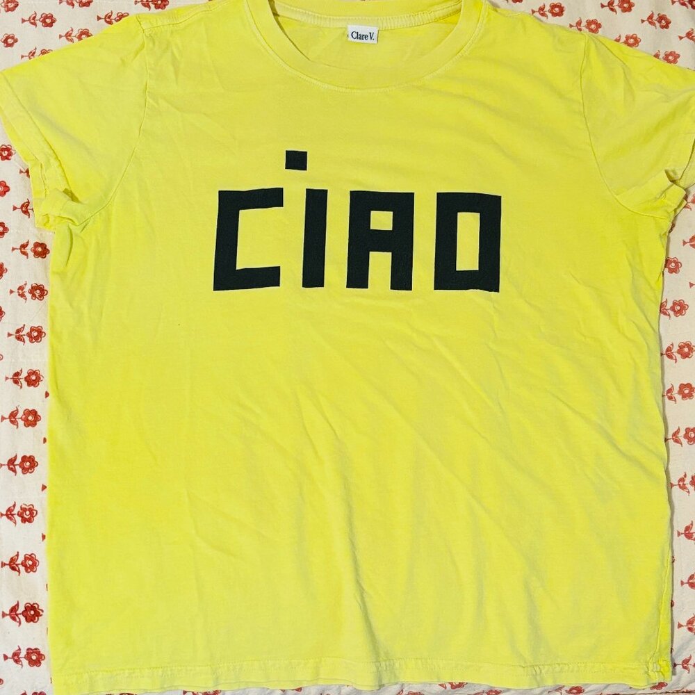Clare V. | Classic Tee | Small